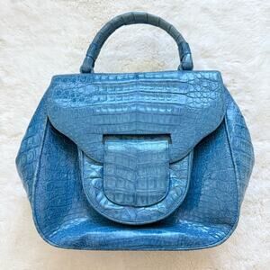 Nancy Gonzalez Flap Pocket Bag Crocodile Medium Retail 2200$